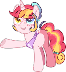 Size: 1721x1851 | Tagged: safe, artist:rickysocks, imported from derpibooru, oc, oc only, oc:delilah, pony, unicorn, female, heterochromia, mare, simple background, solo, transparent background