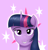 Size: 849x881 | Tagged: safe, artist:sane, imported from derpibooru, twilight sparkle, alicorn, pony, bust, cutie mark, head, purple hair, smiley face, smiling, solo, twilight sparkle (alicorn)