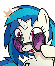 Size: 450x540 | Tagged: safe, artist:jack lawrence, idw, imported from derpibooru, imported from ponybooru, dj pon-3, vinyl scratch, pony, unicorn, spoiler:comic, spoiler:the magic of cybertron01, background removed, cropped, female, gasp, reaction image, shocked, simple background, solo, stare, surprised, the magic of cybertron, transparent background