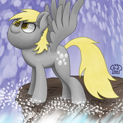 Size: 5000x5000 | Tagged: safe, artist:a-jaller, imported from derpibooru, derpy hooves, pegasus, pony, solo