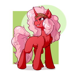 Size: 4000x4000 | Tagged: safe, artist:witchtaunter, imported from derpibooru, oc, oc only, pony, unicorn, absurd resolution, chest fluff, ear fluff, female, simple background, smiling, solo