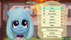 Size: 1280x720 | Tagged: artist needed, source needed, safe, imported from derpibooru, trixie, anthro, unicorn, mii, miitopia, solo