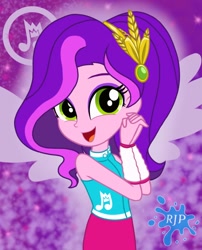 Size: 850x1050 | Tagged: safe, artist:rjp.rammy, imported from derpibooru, pipp petals, equestria girls, adorapipp, clothes, cute, equestria girls-ified, eyeshadow, female, g5, g5 to equestria girls, hilarious in hindsight, jacket, makeup, open mouth, skirt, sleeveless, solo