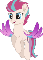 Size: 2083x2899 | Tagged: safe, artist:770418gyygy, imported from derpibooru, zipp storm, pegasus, pony, colored wings, female, flying, g5, high res, mare, movie accurate, multicolored wings, open mouth, simple background, solo, transparent background, wings