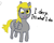 Size: 1027x816 | Tagged: safe, anonymous artist, imported from derpibooru, derpy hooves, pegasus, pony, /mlp/, 4chan, aggie.io, aggieio, colored, drawthread, exactly what it looks like, explanation, serious, serious face, simple background, solo, text, white background