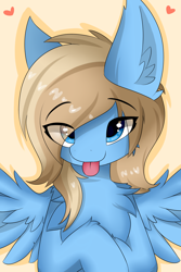 Size: 1000x1500 | Tagged: safe, artist:llhopell, imported from derpibooru, oc, oc only, oc:lusty symphony, pegasus, pony, solo