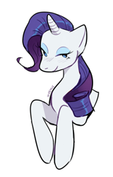 Size: 1589x2485 | Tagged: safe, artist:vivenus, imported from derpibooru, rarity, pony, unicorn, bust, female, mare, simple background, solo, white background