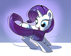 Size: 1262x1000 | Tagged: safe, rarity, pony, unicorn, chasing tail, open mouth, smiling