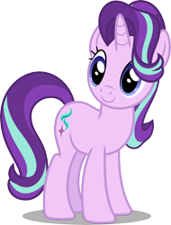 Size: 6088x8000 | Tagged: safe, artist:chrzanek97, imported from derpibooru, starlight glimmer, pony, unicorn, celestial advice, absurd resolution, cute, female, glimmerbetes, mare, simple background, smiling, solo, transparent background, vector