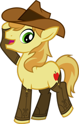 Size: 1170x1838 | Tagged: safe, artist:outlawedtofu, edit, imported from derpibooru, vector edit, braeburn, pony, male, stallion, vector