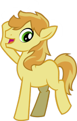 Size: 1170x1838 | Tagged: safe, artist:outlawedtofu, edit, imported from derpibooru, vector edit, braeburn, earth pony, pony, male, missing cutie mark, simple background, solo, stallion, transparent background, vector