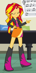 Size: 316x639 | Tagged: safe, imported from derpibooru, screencap, sunset shimmer, equestria girls, rainbow rocks, cropped, solo