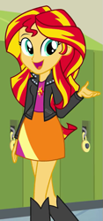 Size: 291x621 | Tagged: safe, imported from derpibooru, screencap, sunset shimmer, equestria girls, rainbow rocks, cropped, solo