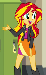 Size: 382x616 | Tagged: safe, imported from derpibooru, screencap, sunset shimmer, equestria girls, rainbow rocks, cropped, solo