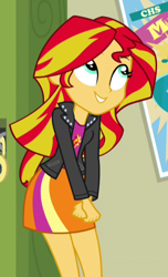 Size: 310x511 | Tagged: safe, imported from derpibooru, screencap, sunset shimmer, equestria girls, rainbow rocks, cropped, solo