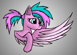 Size: 3311x2365 | Tagged: safe, artist:duskendraws, derpibooru exclusive, imported from derpibooru, oc, oc only, oc:verran, pegasus, pony, grooming, heart eyes, high res, male, preening, simple background, simple shading, solo, trap, wingding eyes