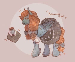 Size: 2560x2105 | Tagged: safe, artist:soudooku, imported from derpibooru, oc, oc only, pegasus, pony, high res, reference, reference sheet, solo, traditional art, watercolor painting