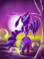 Size: 1920x2560 | Tagged: safe, artist:vhcqcryostasis, imported from derpibooru, oc, oc:violet rose ze vampony, alicorn, bat pony, bat pony alicorn, bat wings, clothes, hanging, hanging upside down, horn, socks, striped socks, tree branch, upside down, wings