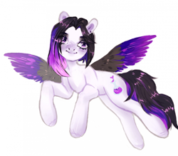 Size: 1920x1682 | Tagged: safe, artist:soudooku, imported from derpibooru, oc, oc only, pegasus, pony, emo, sketch, solo