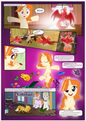 Size: 716x1004 | Tagged: safe, imported from derpibooru, oc, oc:lily brush, comic:equinopolis tales: rose and lily, comic, translate