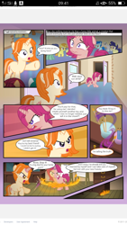 Size: 720x1280 | Tagged: safe, imported from derpibooru, oc, oc:delusive rose, oc:lily brush, comic:equinopolis tales: rose and lily, comic, translate