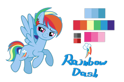 Size: 2008x1342 | Tagged: safe, artist:sarasdream04, imported from derpibooru, rainbow dash, pony, base used, ear piercing, earring, jewelry, nonbinary, older, piercing, reference sheet, simple background, solo, transparent background