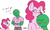 Size: 3435x2048 | Tagged: safe, artist:datzigga, imported from derpibooru, pinkie pie, oc, oc:anon, earth pony, human, pony, blushing, eyes closed, high res, kiss on the head