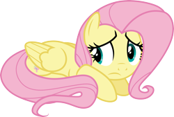 Size: 4449x3000 | Tagged: safe, artist:cloudy glow, artist:cloudyglow, imported from derpibooru, fluttershy, pegasus, pony, castle sweet castle, .ai available, cute, female, mare, shyabetes, simple background, solo, transparent background, vector