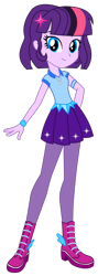Size: 1280x3584 | Tagged: safe, artist:lhenao, imported from derpibooru, oc, oc only, oc:midny sparkle, human, equestria girls, alternate universe, not twilight sparkle, solo