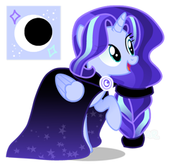 Size: 1280x1219 | Tagged: safe, artist:star-gaze-pony, imported from derpibooru, oc, oc only, oc:midnight raven, alicorn, pony, cloak, clothes, female, mare, simple background, solo, transparent background