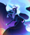 Size: 2150x2500 | Tagged: safe, artist:pumpkabooo, imported from derpibooru, princess luna, alicorn, pony, angry, bat wings, crying, glowing eyes, high res, solo, spread wings, wings