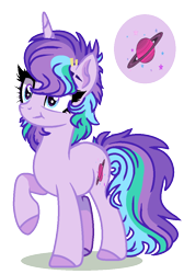 Size: 744x1108 | Tagged: safe, artist:princess-kitsune-tsu, artist:venomous-cookietwt, imported from derpibooru, oc, oc only, pony, unicorn, base used, female, magical lesbian spawn, mare, offspring, parent:rainbow dash, parent:twilight sparkle, parents:twidash, raised hoof, simple background, solo, transparent background