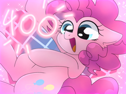 Size: 1356x1010 | Tagged: safe, artist:namaenonaipony, imported from derpibooru, pinkie pie, earth pony, pony, cute, female, floppy ears, open mouth, solo