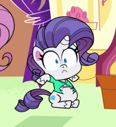 Size: 506x554 | Tagged: safe, imported from derpibooru, screencap, rarity, my little pony: pony life, spoiler:pony life s02e04, belly, cotton candy-colored glasses, cropped