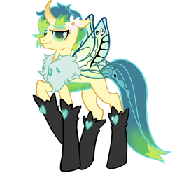 Size: 1990x1990 | Tagged: safe, artist:melonmilk, derpibooru exclusive, imported from derpibooru, queen chrysalis, changedling, changeling, purified chrysalis, reformed, show accurate, solo