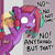 Size: 3000x3000 | Tagged: safe, artist:tjpones, imported from derpibooru, oc, oc:piropie, unicorn, cruel and unusual punishment, distressed, high res, implied death, implied princess celestia, ohio, suspended, the kentucky fried movie
