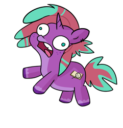 Size: 684x709 | Tagged: safe, artist:tjpones, imported from derpibooru, oc, oc only, oc:piropie, pony, unicorn, adorable distress, cute, male, simple background, solo, squatpony, transparent background, vector