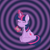 Size: 4940x4940 | Tagged: safe, alternate version, artist:bryastar, imported from derpibooru, twilight sparkle, pony, unicorn, cellphone, earbuds, headphones, hypnosis, levitation, magic, phone, smartphone, solo, spiral, telekinesis, unicorn twilight