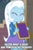 Size: 500x751 | Tagged: safe, imported from derpibooru, trixie, equestria girls, equestria girls series, forgotten friendship, book, caption, eyes closed, image macro, imgflip, meme, text