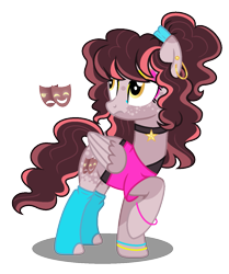 Size: 1113x1329 | Tagged: safe, artist:xxcheerupxxx, imported from derpibooru, oc, oc only, pegasus, pony, base used, female, mare, mottled coat, offspring, parent:cheese sandwich, parent:twilight sparkle, parents:cheeselight, simple background, solo, transparent background