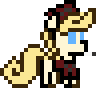 Size: 100x92 | Tagged: safe, artist:cammy, imported from ponybooru, oc, oc:belle hop, animated, dancing, pixel art