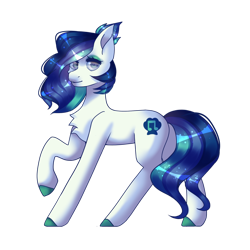 Size: 2048x2048 | Tagged: safe, artist:neonbugzz, imported from derpibooru, oc, oc:seamist serenade, earth pony, pony, female, mare, simple background, solo