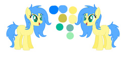 Size: 1024x517 | Tagged: safe, artist:westrail642fan, imported from derpibooru, oc, oc:crystal sky, earth pony, earth pony oc, female, reference sheet, simple background