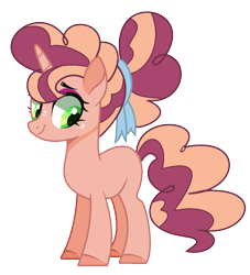 Size: 1177x1297 | Tagged: safe, artist:princess-kitsune-tsu, artist:venomous-cookietwt, imported from derpibooru, oc, oc only, earth pony, pony, base used, female, mare, offspring, parent:big macintosh, parent:sugar belle, parents:sugarmac, simple background, solo, transparent background