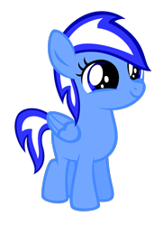 Size: 840x1160 | Tagged: safe, artist:strategypony, imported from derpibooru, oc, oc only, oc:sirius, pegasus, pony, base used, cute, female, filly, ocbetes, puppy dog eyes, simple background, smiling, transparent background
