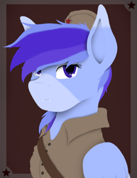 Size: 1080x1400 | Tagged: safe, artist:tiviyl, imported from derpibooru, oc, oc only, pegasus, pony, equestria at war mod, clothes, commission, female, mare, military uniform, solo, stalliongrad, uniform