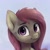 Size: 1024x1024 | Tagged: safe, artist:thisponydoesnotexist, imported from derpibooru, pony, ai content, ai generated, bust, cute, generator:thisponydoesnotexist, looking at you, neural network, not fluttershy, portrait, smiling, smiling at you, solo