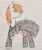 Size: 2966x3526 | Tagged: safe, artist:agdapl, imported from derpibooru, oc, oc only, earth pony, pony, boots, cape, clothes, earth pony oc, high res, lined paper, looking back, raised hoof, shoes, signature, solo, traditional art