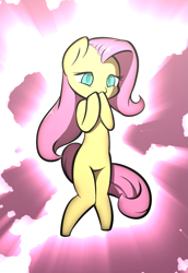 Size: 777x1131 | Tagged: safe, artist:afkregen, imported from derpibooru, fluttershy, anthro, pegasus, semi-anthro, unguligrade anthro, covering mouth, digital art, female, solo, tail, thighs