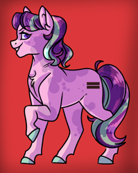 Size: 1260x1580 | Tagged: safe, artist:cactiflowers, imported from derpibooru, starlight glimmer, earth pony, pony, equal cutie mark, race swap, solo